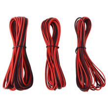 3 Pièces 2 Broches 12 V 5 M Fil Électrique 22/20/18 AWG Câble D'Extension de Bande LED pour Haut-Parleurs Connecteur de Batterie Audio