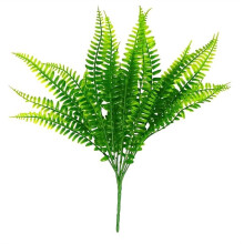 Artificial Ferns for Outdoors & Indoors,Large Faux Ferns Fake Boston Fern Plant for Planter Garden Porch Entrance B