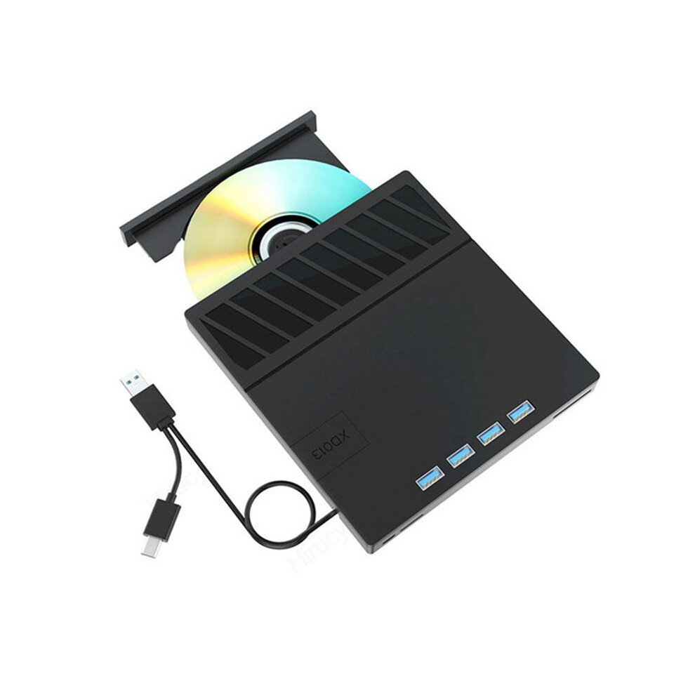 USB 3.0 Type-C Multiplication External Blu-Ray Optical Drive CD/DVD/BD -/+RW Player Burner Writer Reader for Laptop PC-image-OPC-PRMWZY5-NEW