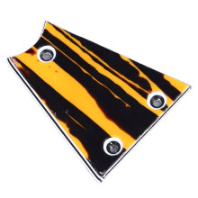 GR38 3H Triangular Truss Rod Cover Yellow-Black