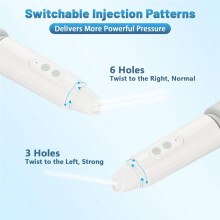 Portable Bidet, Travel Bidet, Rechargeable Portable Bidet, Handheld Portable Bidet Sprayer with Travel Bag White