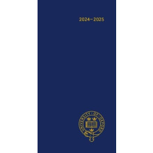 Oxford University Pocket Diary 20242025 Hardcover Book