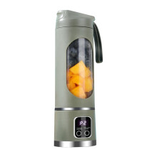 Portable Blender Electric Juicers Fruit Mixers USB Rechargeable Smoothie  Blender Personal Juicer 12 Cutter 3Gears B