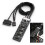 9Pin USB Header Splitter, USB 2.0 Header Splitter with  Power Cable, Internal USB Hub for CPU/RGB Light/Printer 2