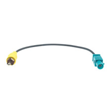 For - Rear View Camera Adapter Cable Fakra to RCA Connector Reversing Car Rear Sight Conversion Wire