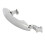 Rear Sliding Door Outer Handle Chrome Left Right FIt for  Alphard 2003-2008 69230‑58010 2