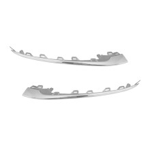 1Pair Front Bumper Bright Strip Lip Trim Chrome Molding for W222 S450/560 2018-2020 A2228857700,A2228857800
