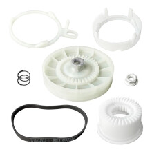 W10721967 Kit de Embrague de Polea de Lavadora, W10006384 Kit de Reemplazo de Correa de Transmisión de Lavadora Compatible con para