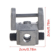 2 Unidades de Suportes para Lâminas de Serra de Rolagem Kits de Conversão com Adaptador Sem Pino Suportes de Lâmina Superior/Inferior de Metal