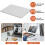 Touchpad Multi-Function Gestures Trackpad Rechargeable Wireless Touchpad for Laptop IOS , White 3