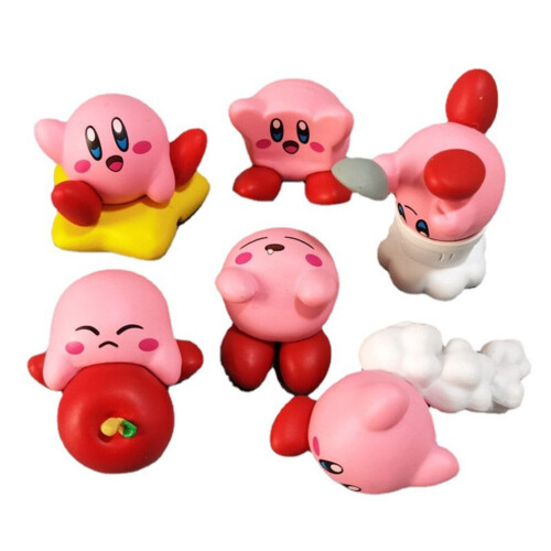6-teiliges Anime-Actionfiguren-Set, Anime-Modellstatue