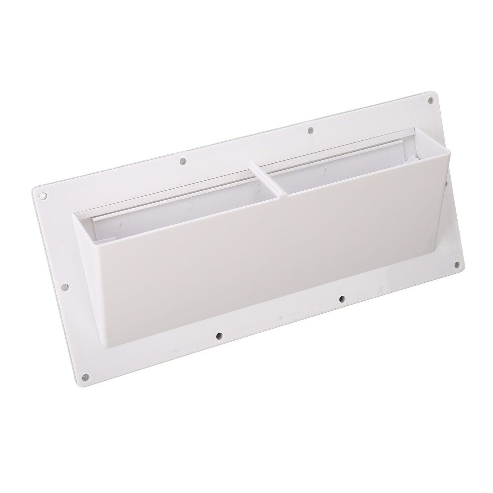 Abs Wind Proof Exhaust Vent Cover For Rv Camper, Lockable White 7671389582734