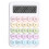 User Friendly Mechanical Keypad Calculator Clear Display,-White 1
