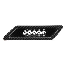 Carbon Fiber Universal Car Front Bumper Hood Vent Air Out Decoration for -A4 B8 -E90 E80 E82 F30