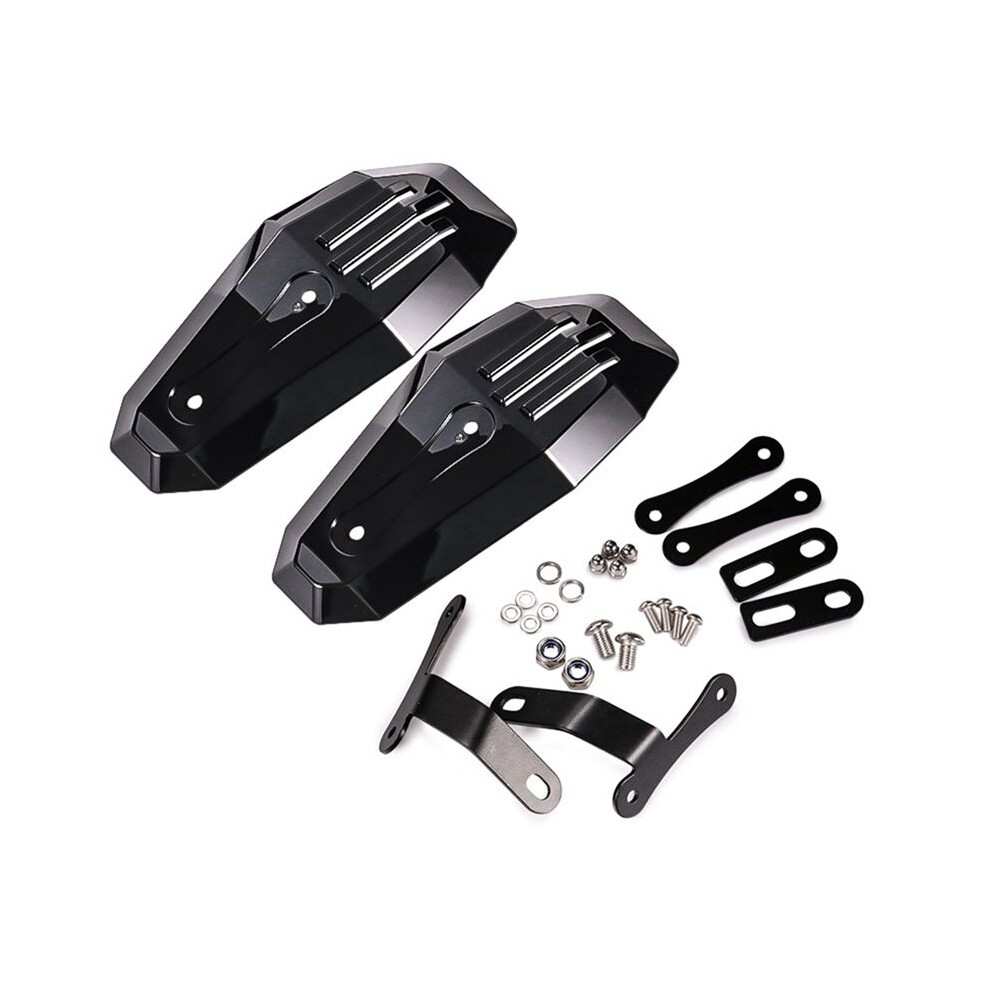 Motorcycle Hand Guard Universal Hand Guard Protector For Davidson Sportster Xl883 Xl1200 X48 Fat Boy, Black 4711498989710