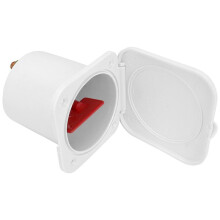 Covered Battery Disconnect with Key, 12V-24V 275A Battery Isolator Key for Marine RV Boat Caravan