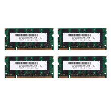 4X RAM 2 GB DDR2 PC2-6400 800MHz 200Pin 1.8V Memoria per Laptop SO-DIMM