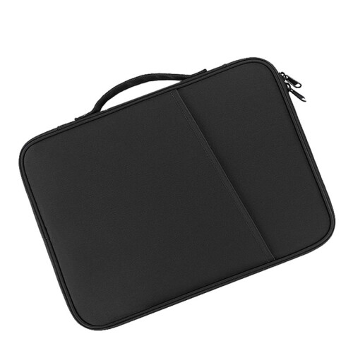 Organizador de Arquivos de Viagem Multifuncional para Tablet de 12,9 A 13 Polegadas, Bolsa de Transporte para Tablet, Preta