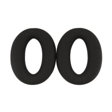 1 Paar Oorkussens voor WH-H910N Hoofdtelefoon Siliconen Beschermhoes Oorkap Reparatie Onderdelen Zwart
