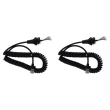 2X HM-152 Microphone Cable for HM152 IC F121/S IC F221/S Replacement Cable