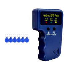 125Khz RFID-Kaartlezer + 6 Sleutelhangers Kit Kopieermachine Schrijver Duplicator Programmeur ID-Kaartkopie EM4305 T5577 Elk Beschrijfbare Tags