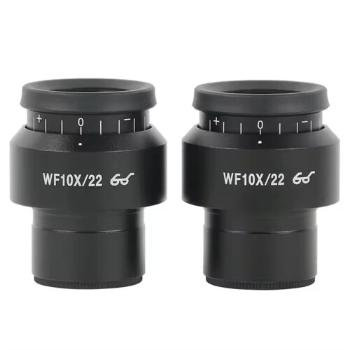 2 Microscopios WF10X/22 con Ocular Gran Angular y Lente Ocular de Campo Ajustable de 30 mm. 1