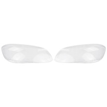 1 Paire de Couvercles de Phare Avant de Voiture pour XC60 2014-2019, Boîtier Transparent pour Phare Avant