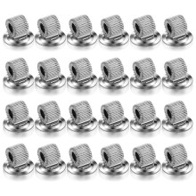 24 Pcs Pen Holder Clips Manganese Steel Pen Holder Self Adhesive Pen Pencil Organizer with Adjustable Spring Loop