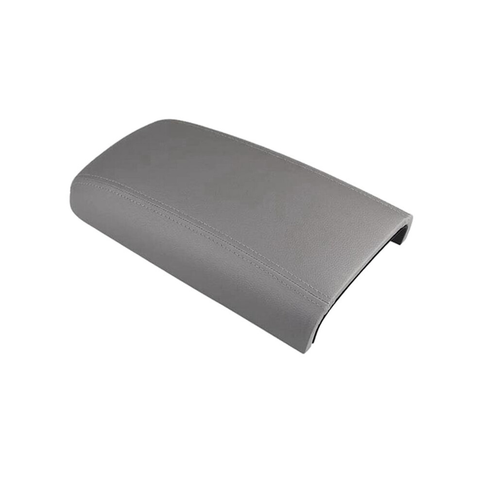 Auto Pu Leather Center Console Lid Armrest Cover For Trailblazer Rainier 25998847 25998838 Grey 4713607138569