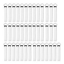 40 Pcs Sublimation Keychain Blanks Neoprene Wristlet Keychain DIY Keychain Wrist Lanyard Keychain Holder Blank Keychain