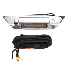 Car Tailgate Handle Bezel with Rear Camera Wire Assy 69090-0K350 for Hilux 2015-2022 Backup Camera Key Lock Hole