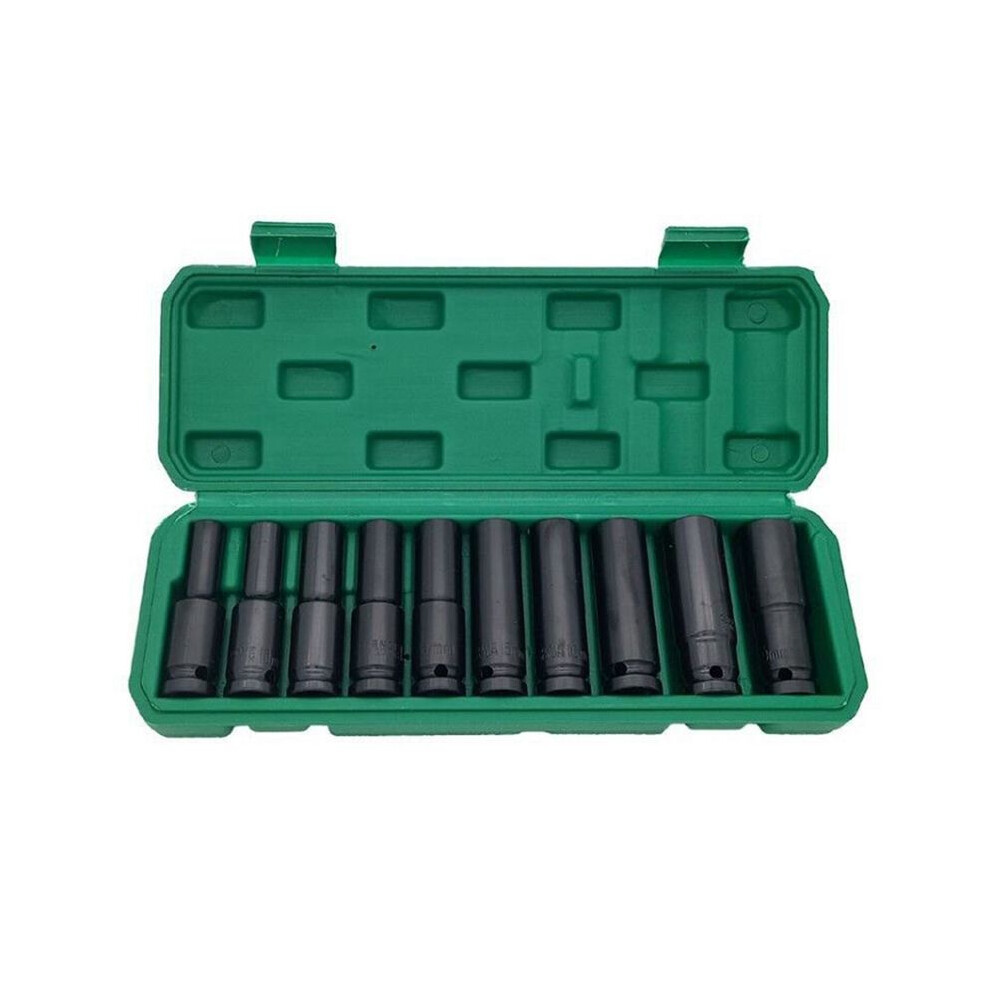 10Pcs 8-17Mm 1/2 Inch Electric Wrench Socket Pneumatic Socket Lithium Electric Wrench Hexagon Opening Lengthened 6031805686483