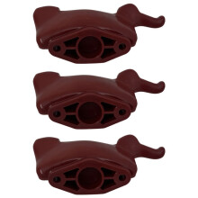 3pcs for Hunter RP6-0343,221-675-2,221-675-2-B Tire Changer Red Base Demount Duckhead