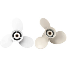 Ship Engine Outboard Propeller 3-Bladed Rotary Paddle & for 9.9-15HP 9-1/4 x 9 Propeller 8 Spline Tooth 3 Blades