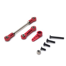 Haste de DireçãO Do BraçO Servo de Metal para K969 K979 K989 284131 -Q -Z -D 1/28 RC PeçAs de AtualizaçãO Do Carro, 1