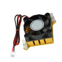 Dissipateur thermique en aluminium, ventilateur DC5V-12VXH2.54
