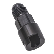 6AN To 5/16 Quick Disconnect Female EFI Adapter Fitting Aluminum AN6 Male To 5/16Inch Fuel Pipe Connectors (5/16)