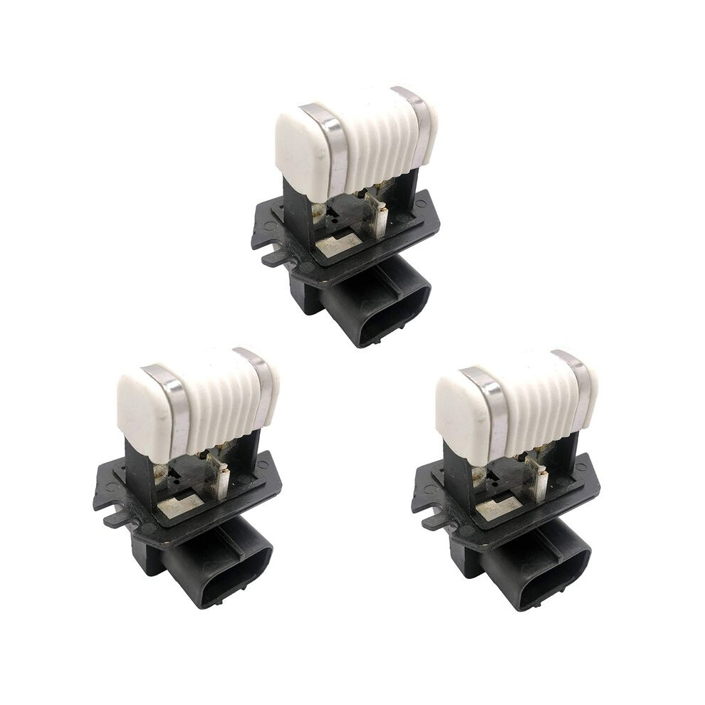 3X Engine Cooling Fan Resistor 25385-2E100 For 2010-2013 Santa Fe Sonata Optima Sorento 6031112695635