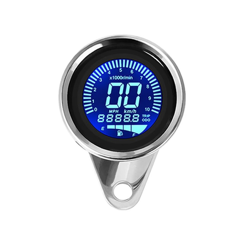 Motorcycle Meter Speedometer Digital Odometer Night 12V Digital Speedometer Tachometer Motorcycle Accessories,A Light 6033077620448