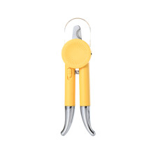 Dogs Nail Clippers Trimmers with Light and Detachable-Yellow