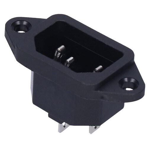3Pins Πίνακας εισόδου Υποδοχές εισόδου IEC320C14AC Υποδοχή βουλώματος τροφοδοσίας 1