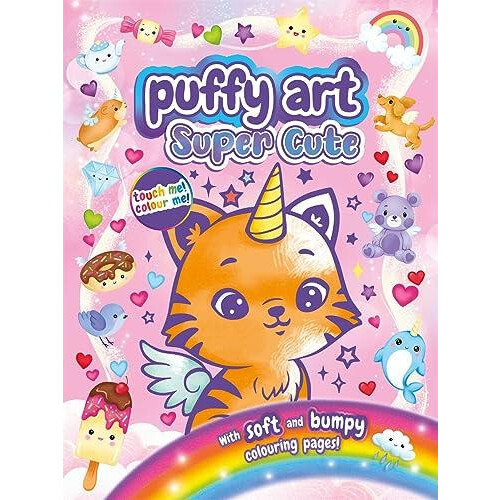 Puffy Art Super Cute by Igloo Books Ltd Paperback Book