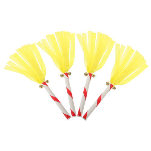 16Pz Bastoncini PVC Gialli Per , E Cheerleading
