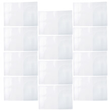 80Pz Trasparente PVC Impermeabile Organizer Carte