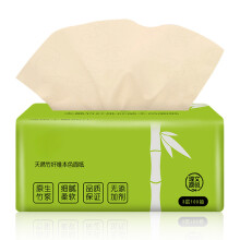 1Paquet 6 Papier Bambou Vert Résistant Doux