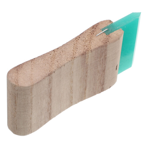 3Pcs Silk Screen Squeegee with Wooden Handle for Home Textile Printing