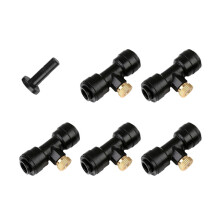 5Conjuntos Mister De Latão Preto Para Irrigação E Jardinagem