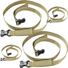 12Pz Cinturini Valigia Khaki in Materiale Robusto Per Uso Esterno