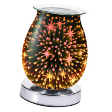 3Pz Lampade Aroma Elettriche Profumo Decorativa 3D