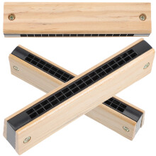 15St Compacte Kinderen Mondharmonica Set Met Helder Geluid Lichtgeel